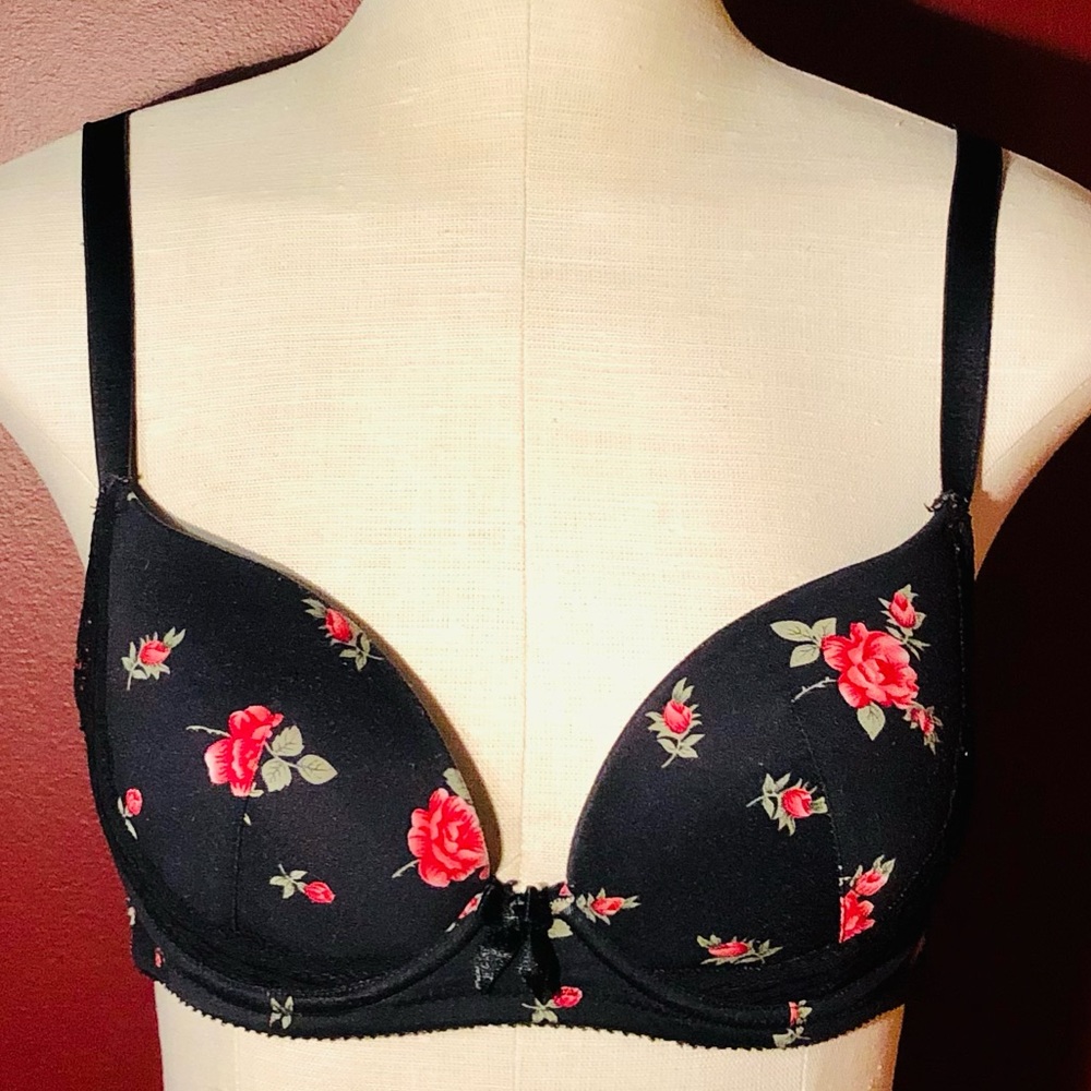 Floral bra